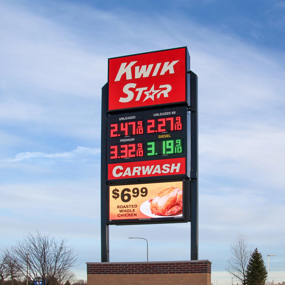 Fuelight Petroleum Price Displays