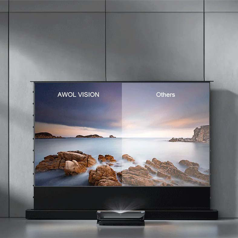 STARVIEW FLOOR RISING SCREEN BLACK CRYSTAL SERIES