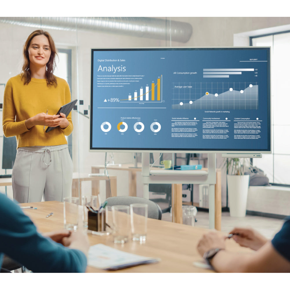 STARVIEW 110" 350 NITS UHD TOUCH SCREEN STVS-P110EE-C (BUILT IN CAMERA & MIC)
