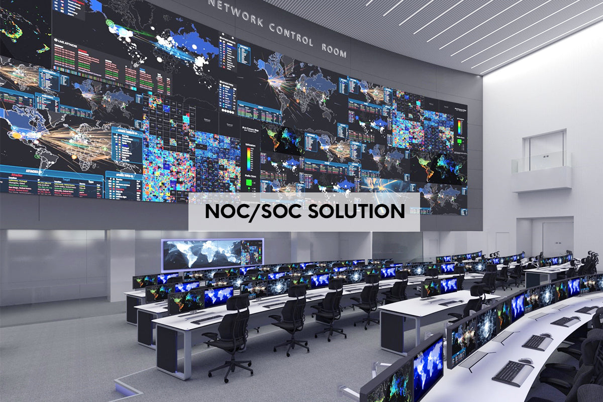 VIDEO WALL FOR NOC, SOC