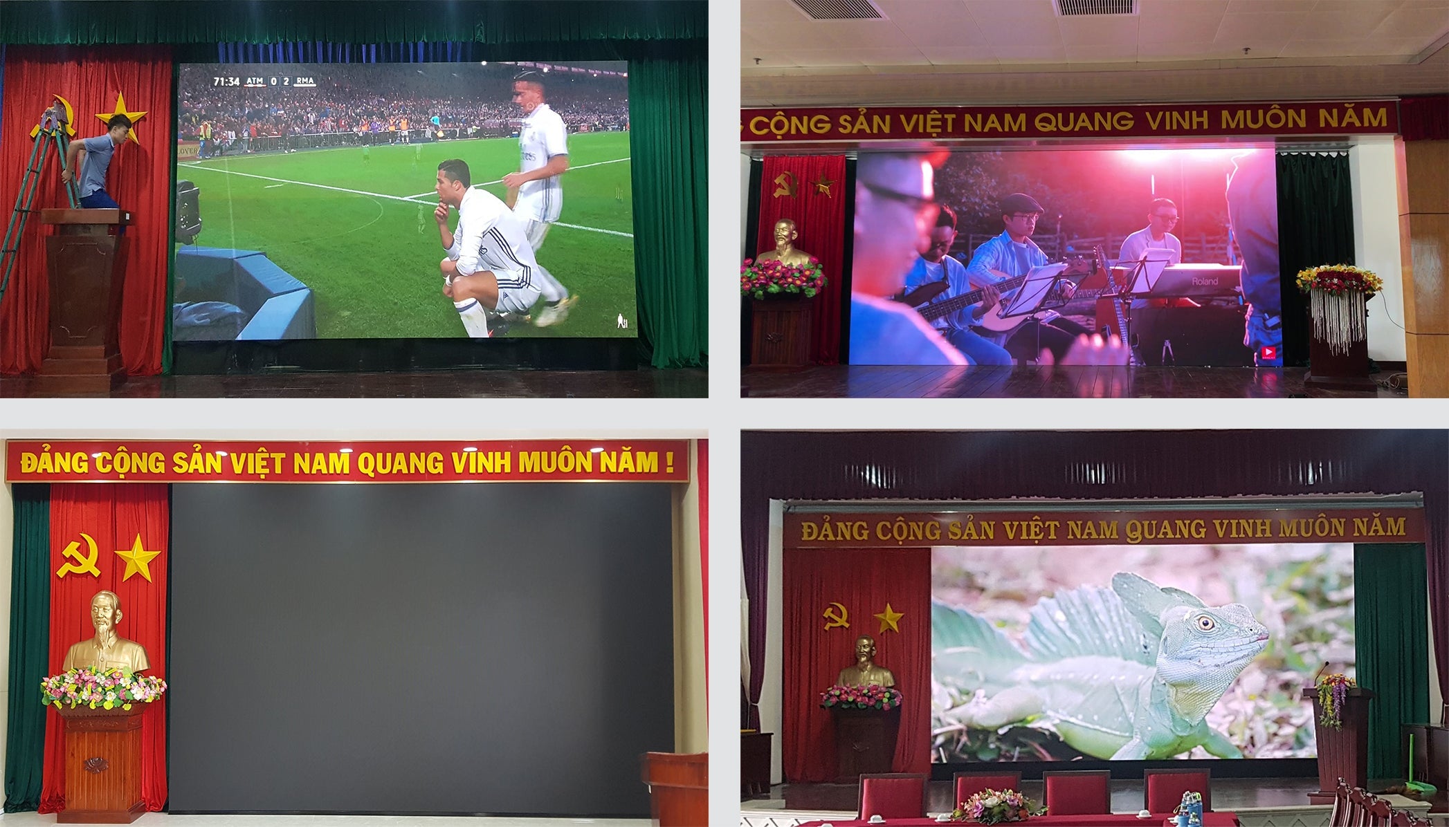 LED VIDEO WALL PROJECT WAS DEPLOYED OVER 63 PROVINCES AND CITIES TO AN ORGANIZATION