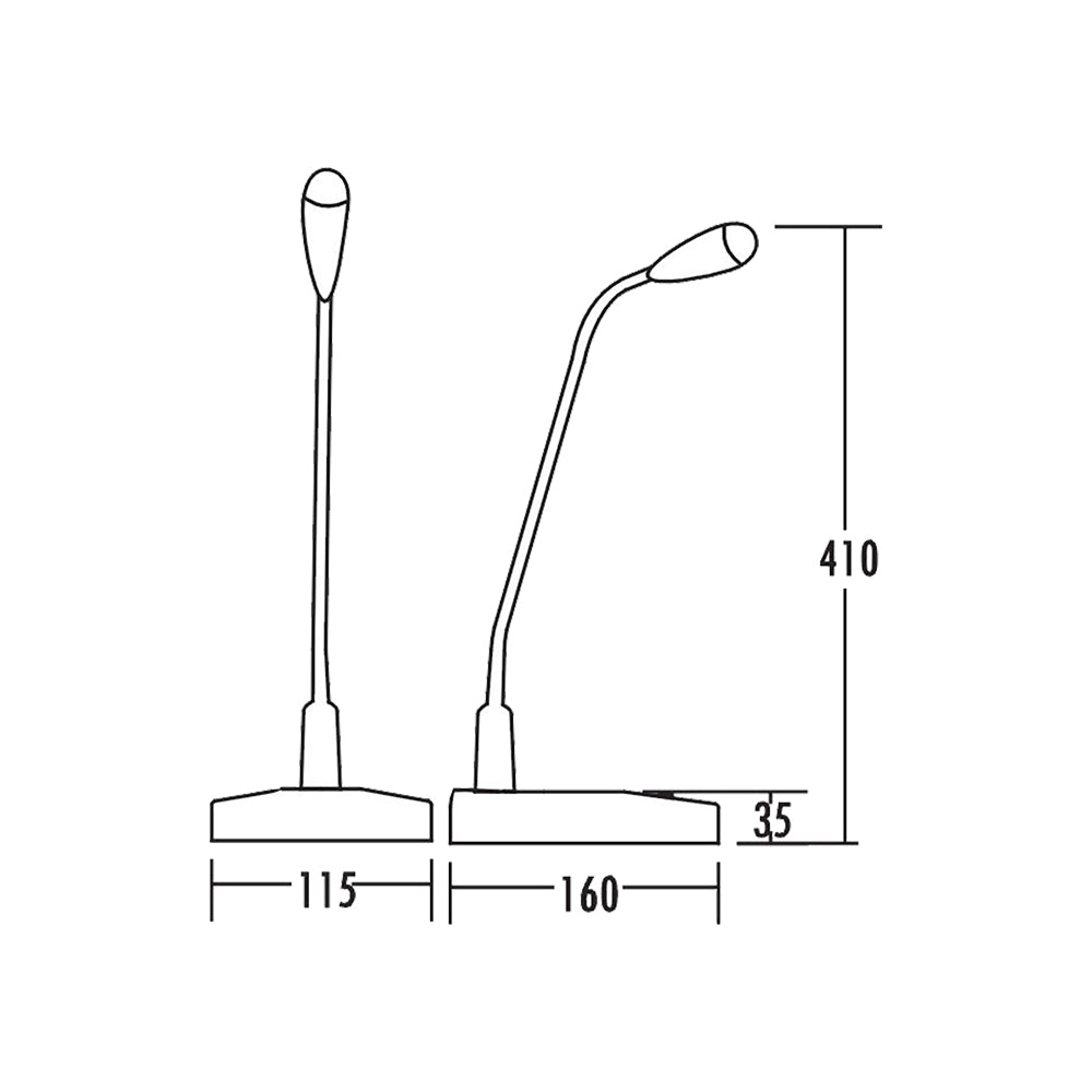 STARVIEW G-410-C GOOSENECK MICROPHONE