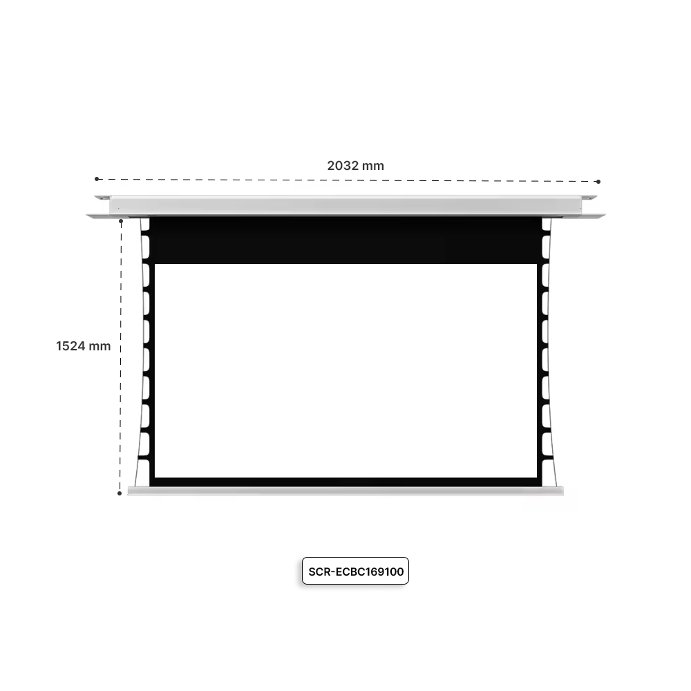 Màn chiếu trần Starview Black Crystal Electric Series