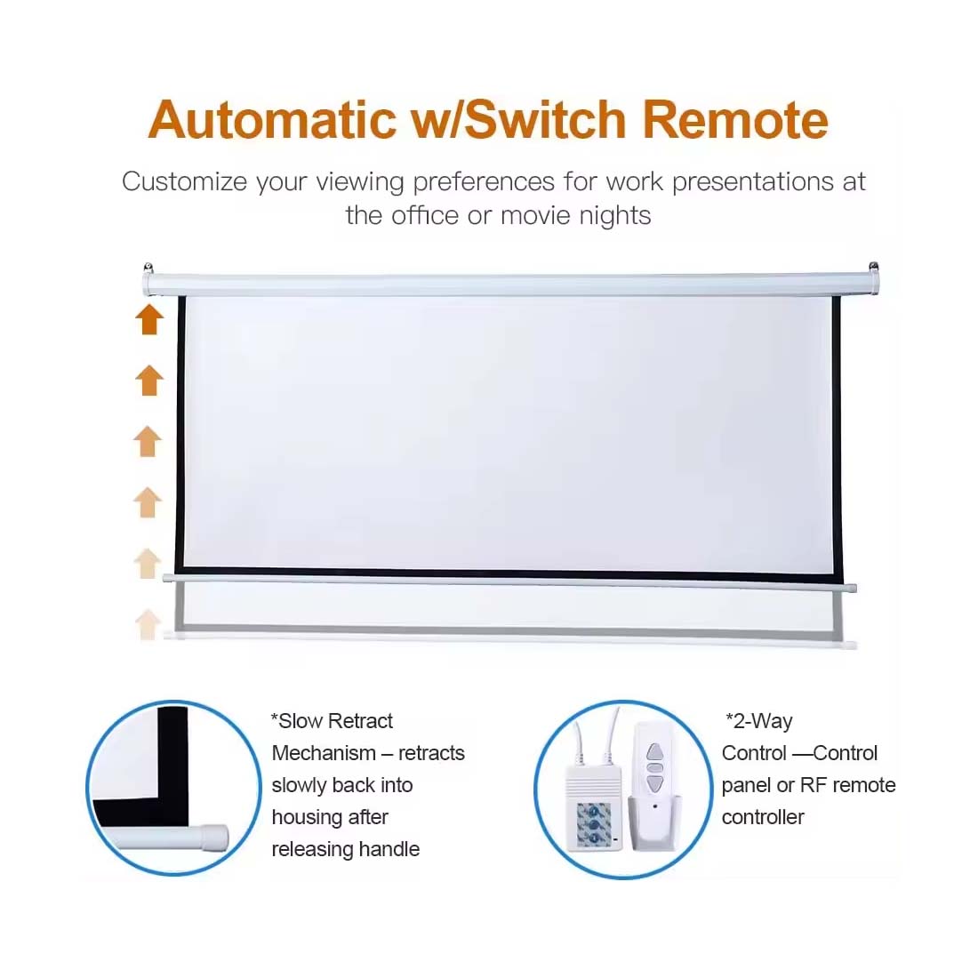 Starview Screen Glass Fiber Electric Series